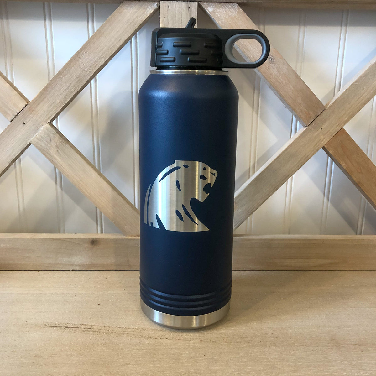 DeWitt Panther Engraved Water Bottle- Navy – Bridge + Main Market