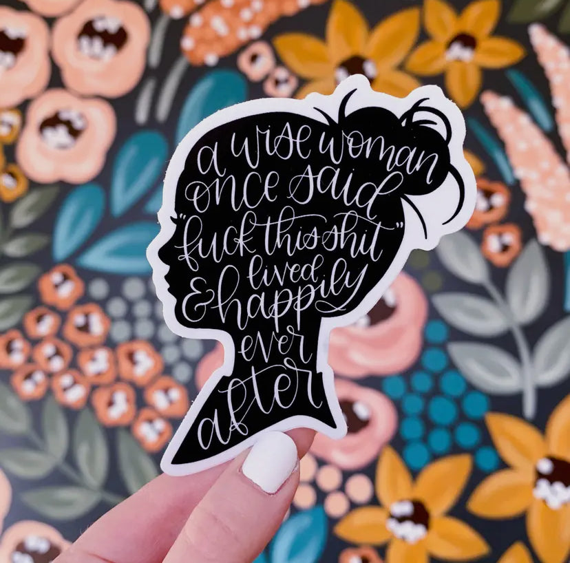 A Wise Women - Sticker