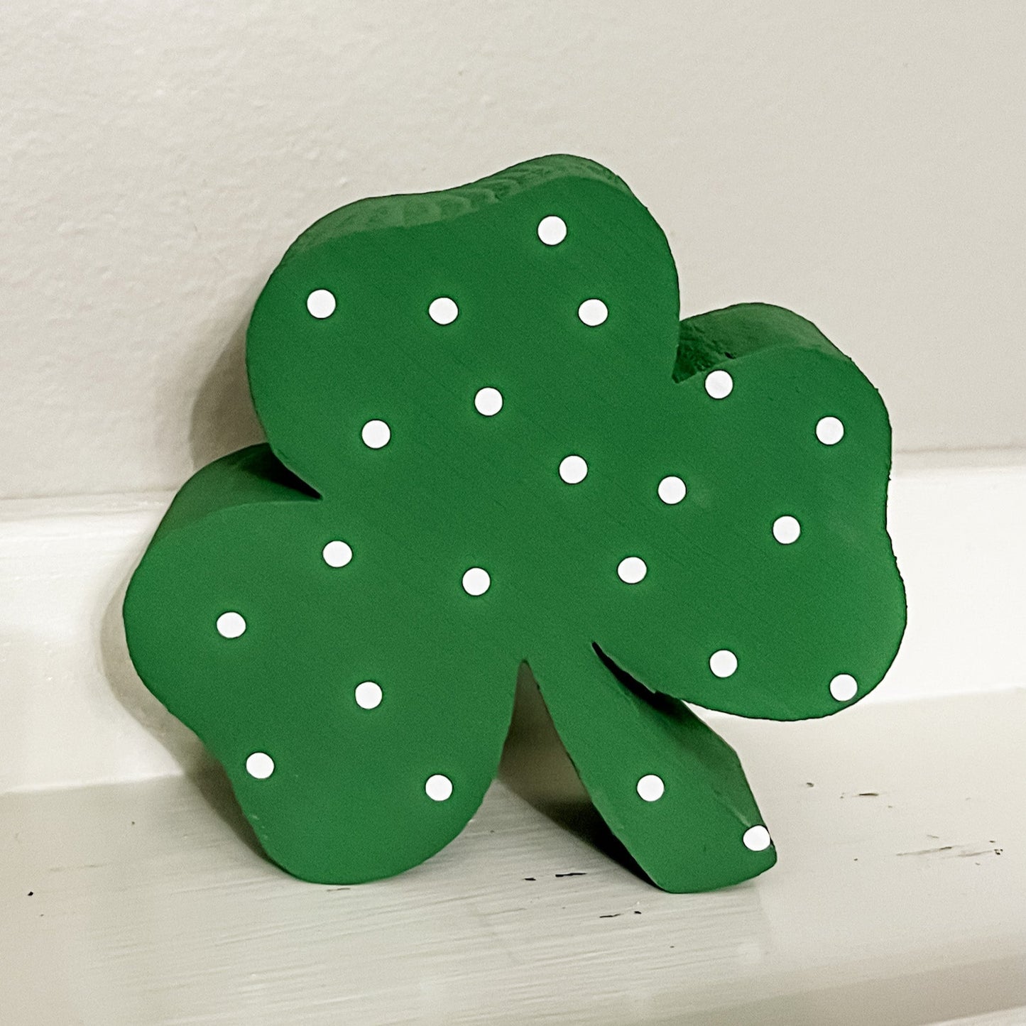 Polka Dot Shamrock Nugget