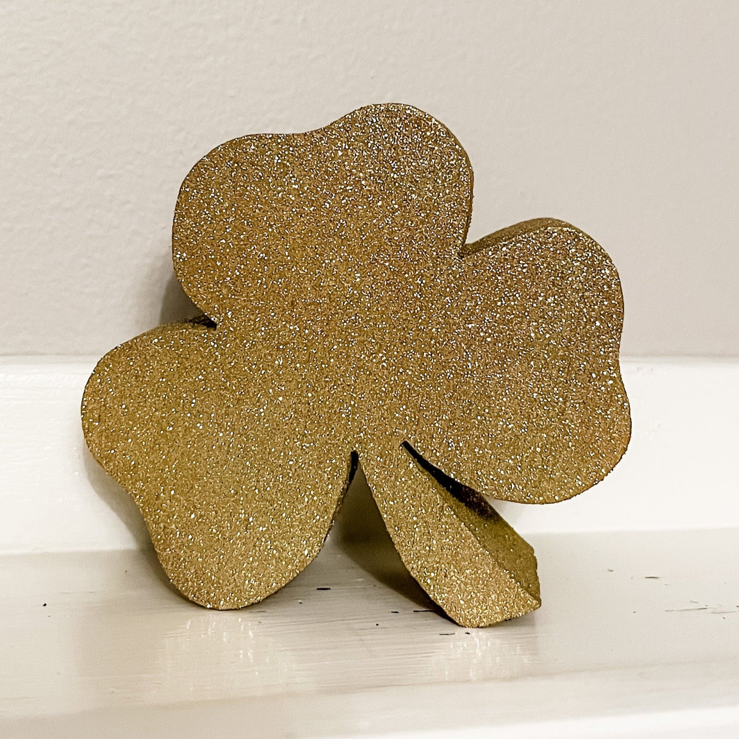 Gold Shimmer Shamrock Nugget