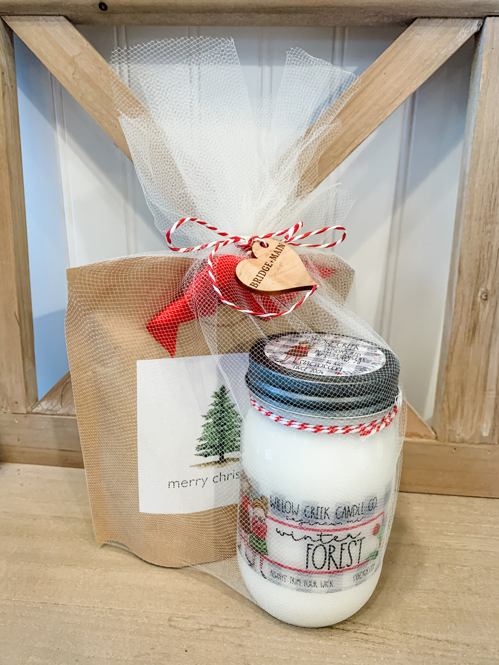 Winter Forest Candle & Grow-Your-Own Christmas Tree Gift Set