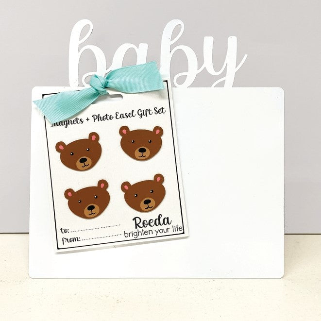 Baby Photo Easel Gift Bundle