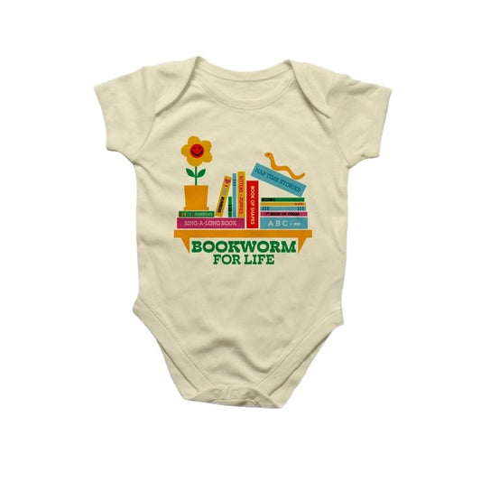 Bookworm for Life Onesie