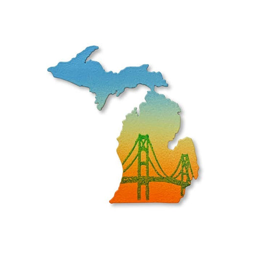 Mackinac Bridge Michigan Magnet