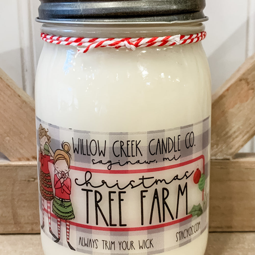 Willow Creek Christmas Tree Farm Candle