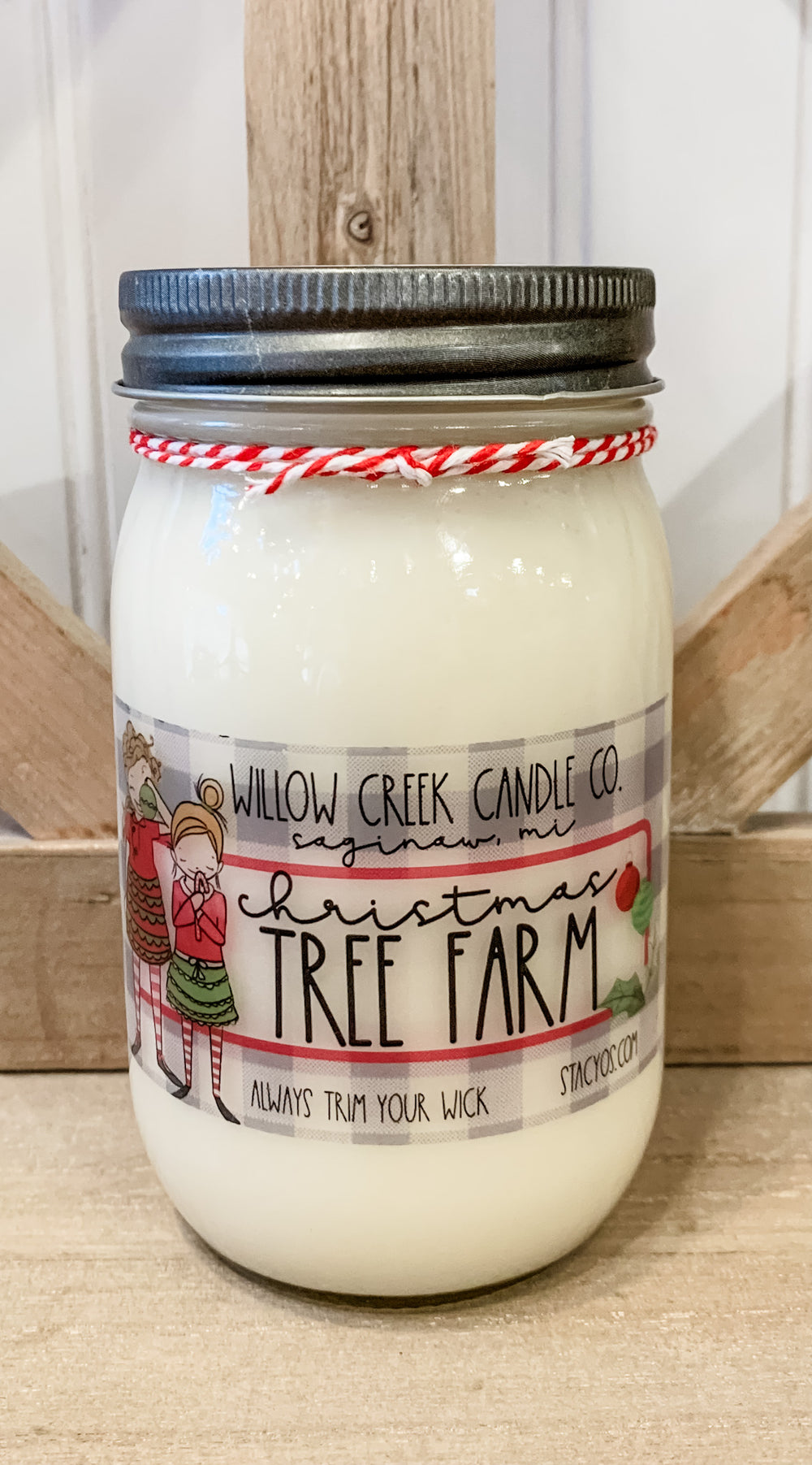 Willow Creek Christmas Tree Farm Candle