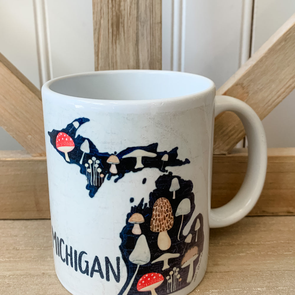 Mug -Michigan Mushrooms