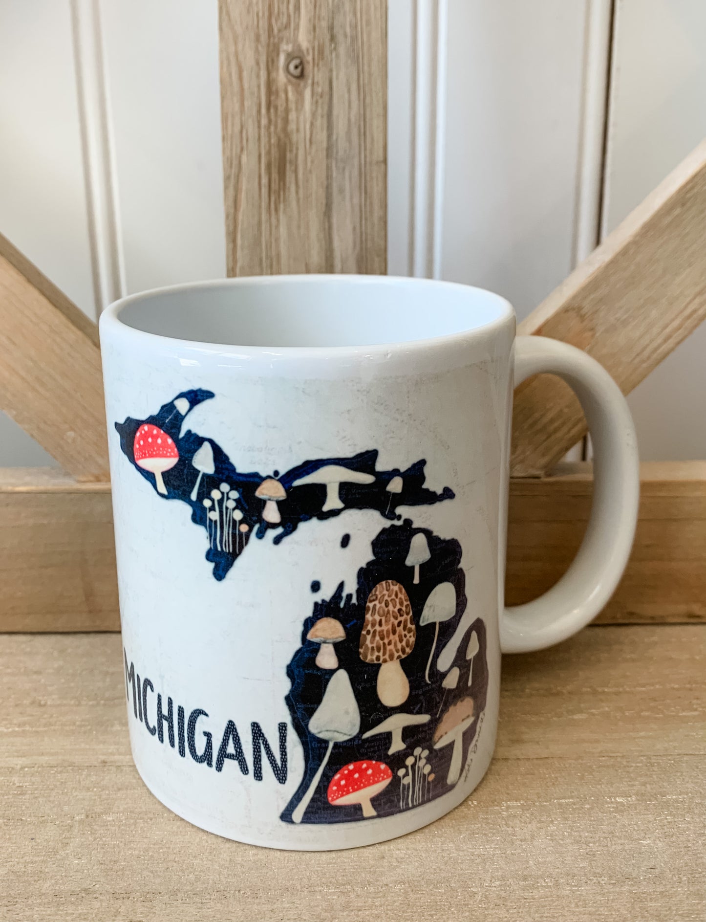 Mug -Michigan Mushrooms