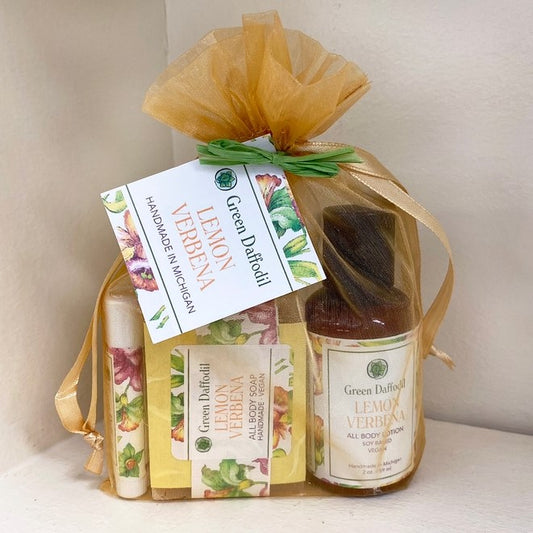 Lemon Verbena Organdy Quartet Gift Set - Citrus