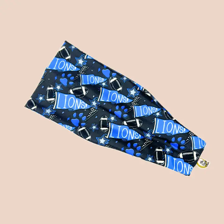 Lions Pennant Stretch Headband