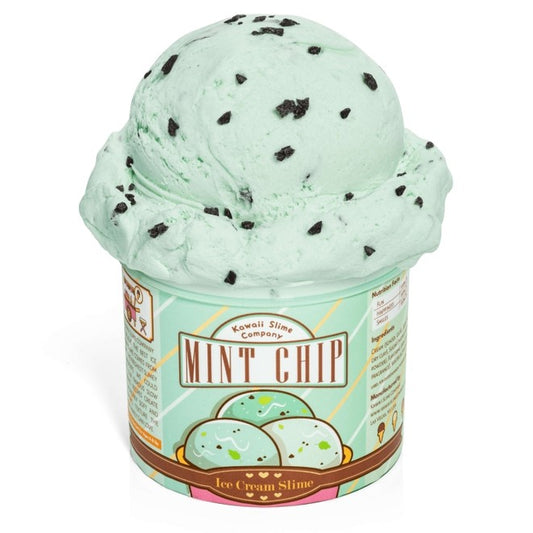 Mint Chip Scented Ice Cream Pint Slime