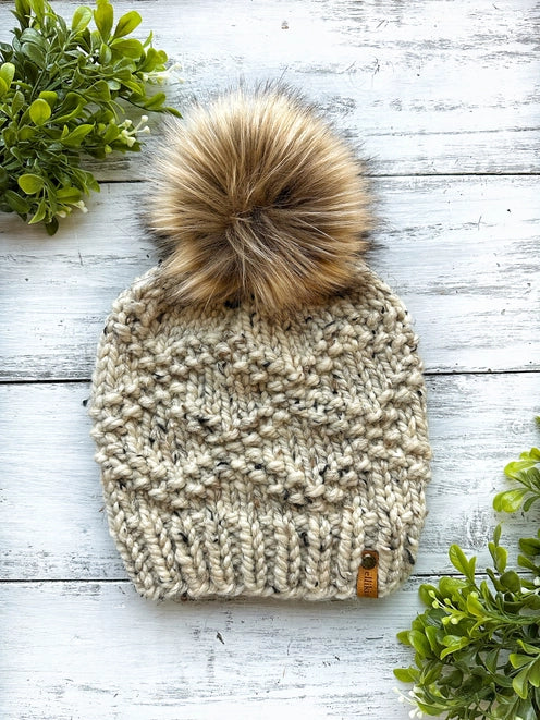 Etta Beanie - Oatmeal