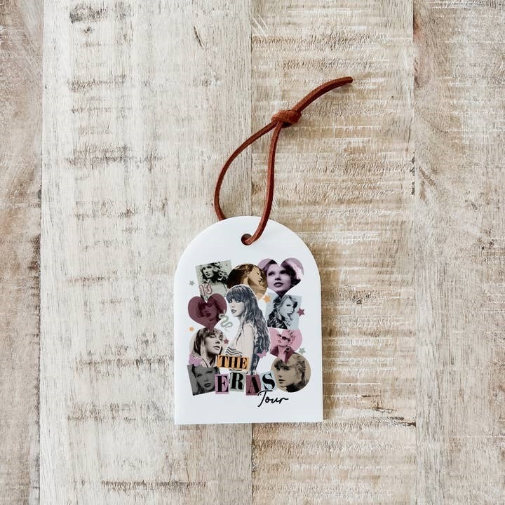 Taylor Swift Eras Tour Collage Christmas Ornament