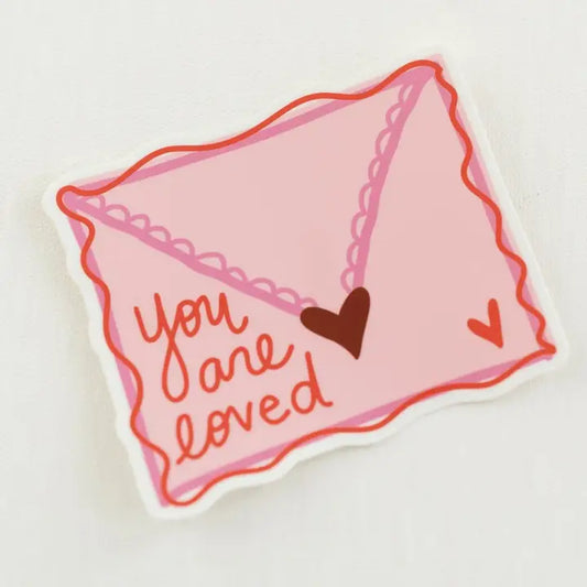 You Are Loved Envelope Sticker