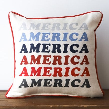 America Gradient Pillow