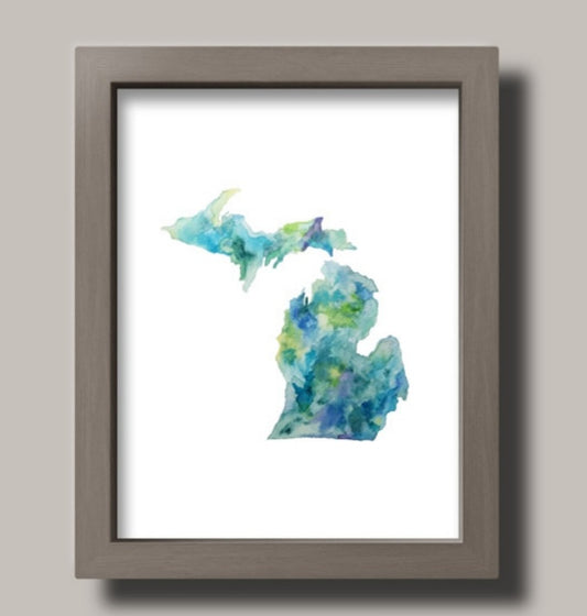 Classic Michigan Watercolor