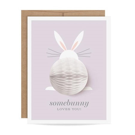 Somebunny pop-up Card