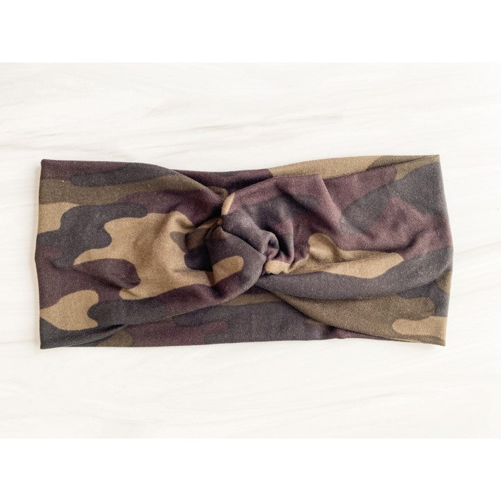 Camo Twist Headband