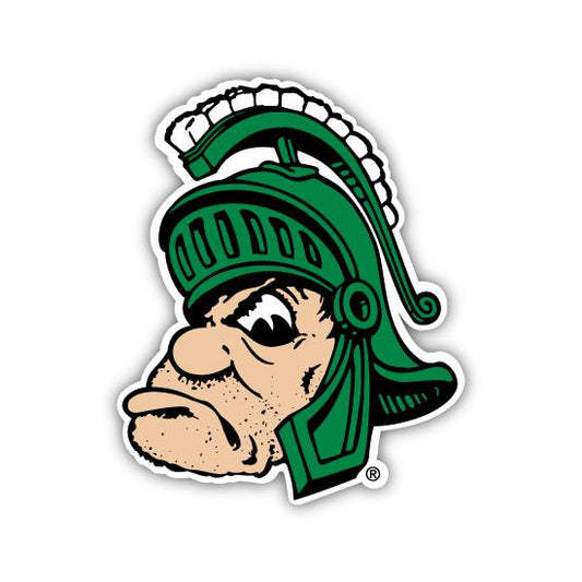 MSU - Gruff Sparty Sticker