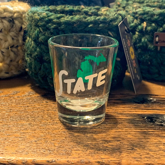 Michigan State Shot Glass