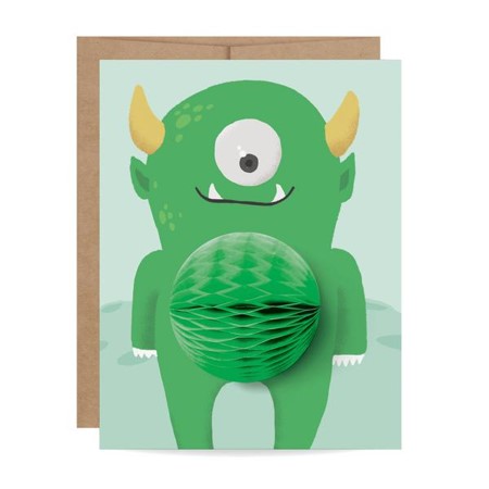 Monster Pop-up Card